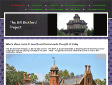 Tablet Screenshot of billbickfordproject.com